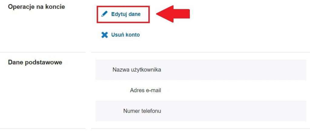 profil zaufany jak zmienić numer telefonu